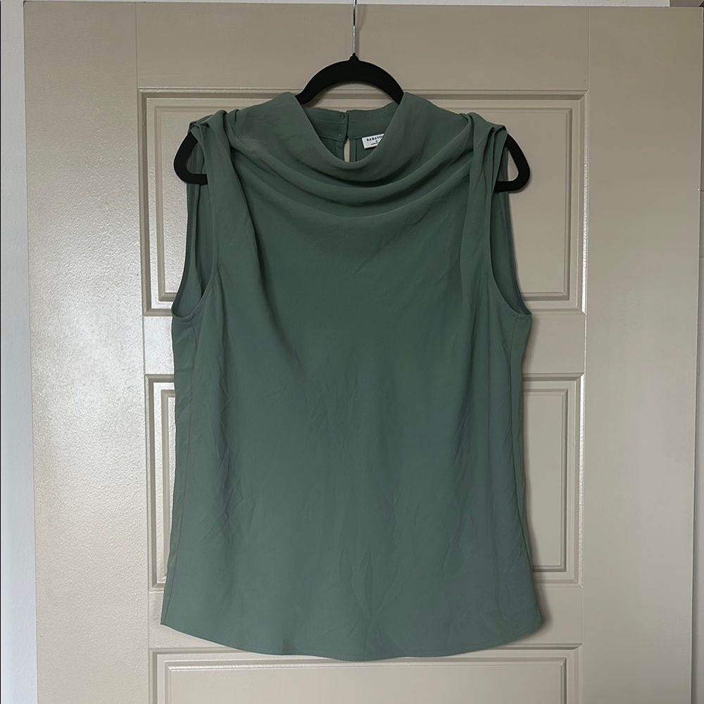 Aritzia Green Sleeveless Top Babaton